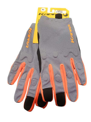 GUANTE KAPRA PROTEC GREY/ORANGE TALLA XL