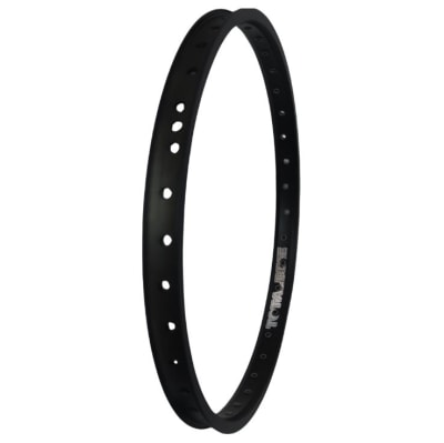 LLANTA TOTALBIKE 20 (36H) DOBLE PARED CON REFUERZO NEGRA