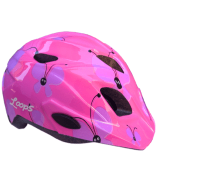 Casco LOOPS BUTTERFLY Niña M C/Luz y regulación
