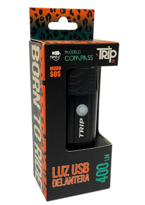 LUZ USB DELANTERA 400 LM MODELO COMPASS