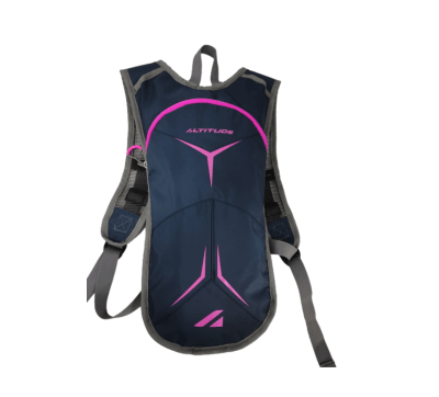Mochila Hidratación ALTITUDE 1.5 Litros Azul/Rosado