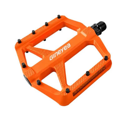 PEDAL M.T.B RESINA PLATAFORMA SELLADO ORANGE