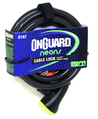 Candado ONGUARD 180cm x 12mm Amarillo