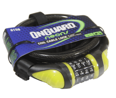 Candado ONGUARD 180cm x 12mm Amarilla
