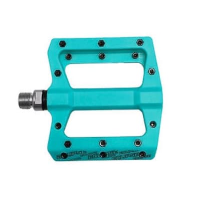Pedal Eclipse M.T.B Resina con pins Turquesa