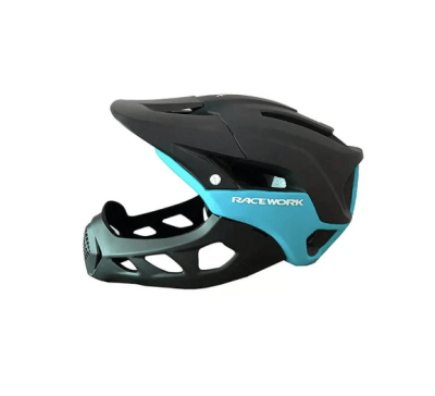 Casco Integral RACEWORK Negro/Azul M/L