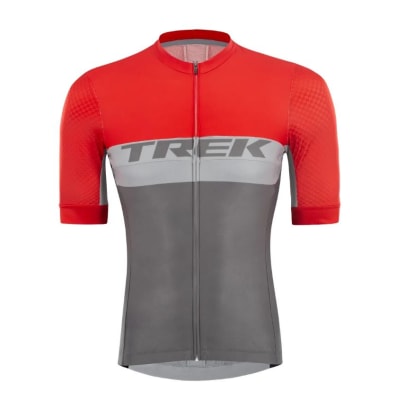 TRICOTA TREK HOMBRE GAMA ALTA GRIS ROJO XXL