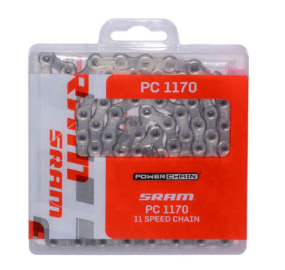 Cadena SRAM PC1170 Hollow Pin 11V 120 Links Gris