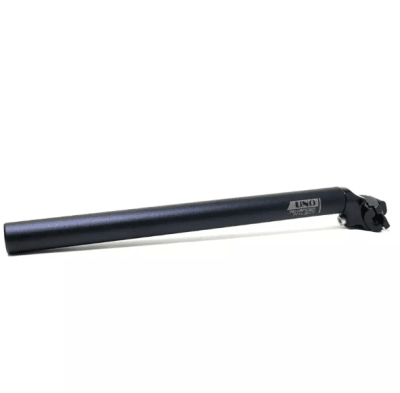 Tubo de sillín UNO 30.9mm Negro / plateado