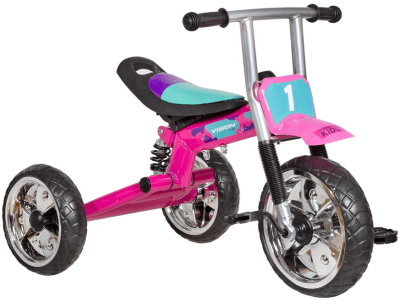 Triciclo VISION Niña con amortiguación 2 a 7 años