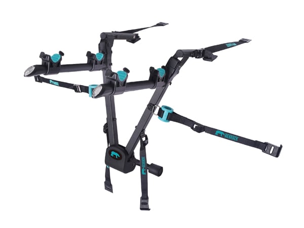 Portabicicletas BEARACK, Transformer E, Para 3 Bikes, Correa Seguridad Incluida, con tapa reflectan1