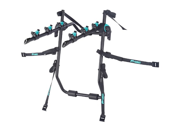 Portabicicletas BEARACK, Modelo Swift para 3 Bikes. Uso para autos con Spoiler o Alerón superior1