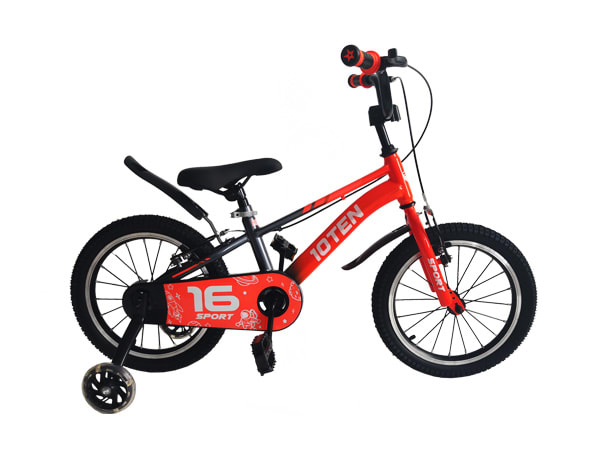 BICICLETA 10TEN ARO 16 NIÑO ORANGE/GREY1