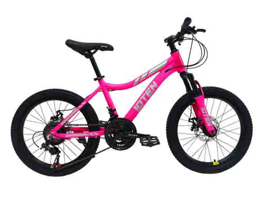Bicicleta 10TEN Aluminio Aro 20, 21 Velocidades Pink-Silver1