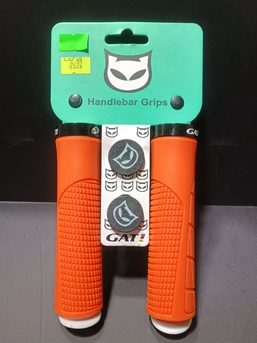 PUÑOS GOMA NARANJO HYPNO GATI C/RING NEGRO 131