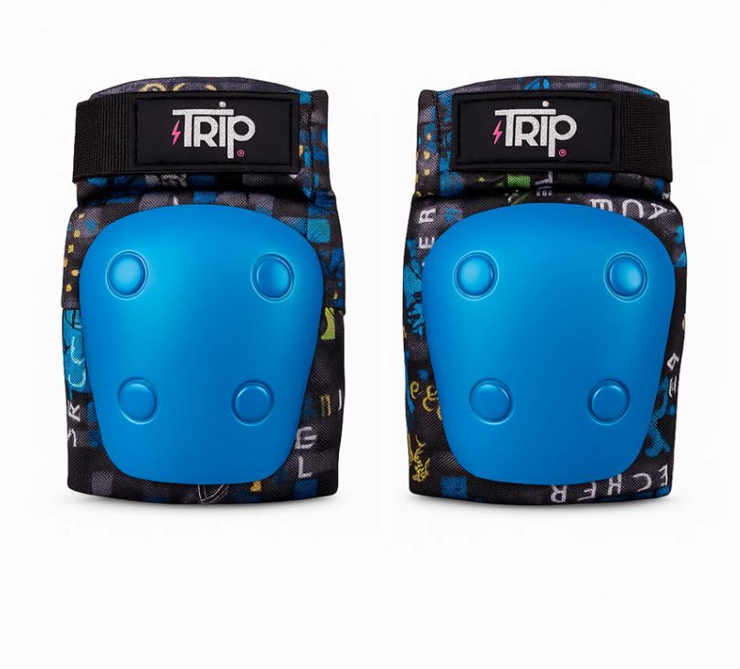 SET PROTECCIONES TRIP AZUL TALLA M1
