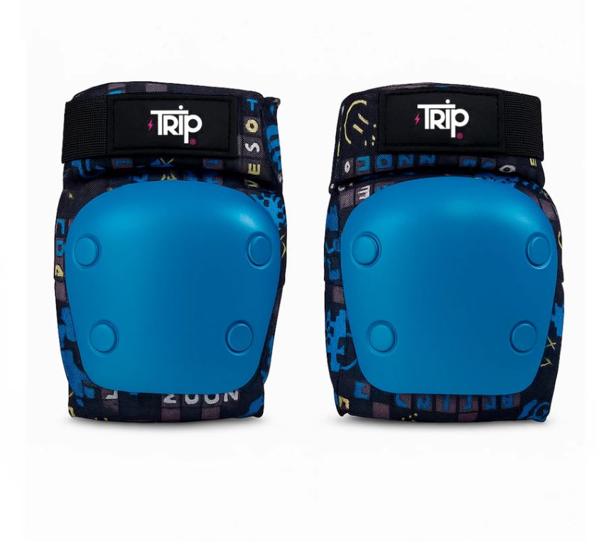 SET PROTECCIONES TRIP AZUL TALLA M3