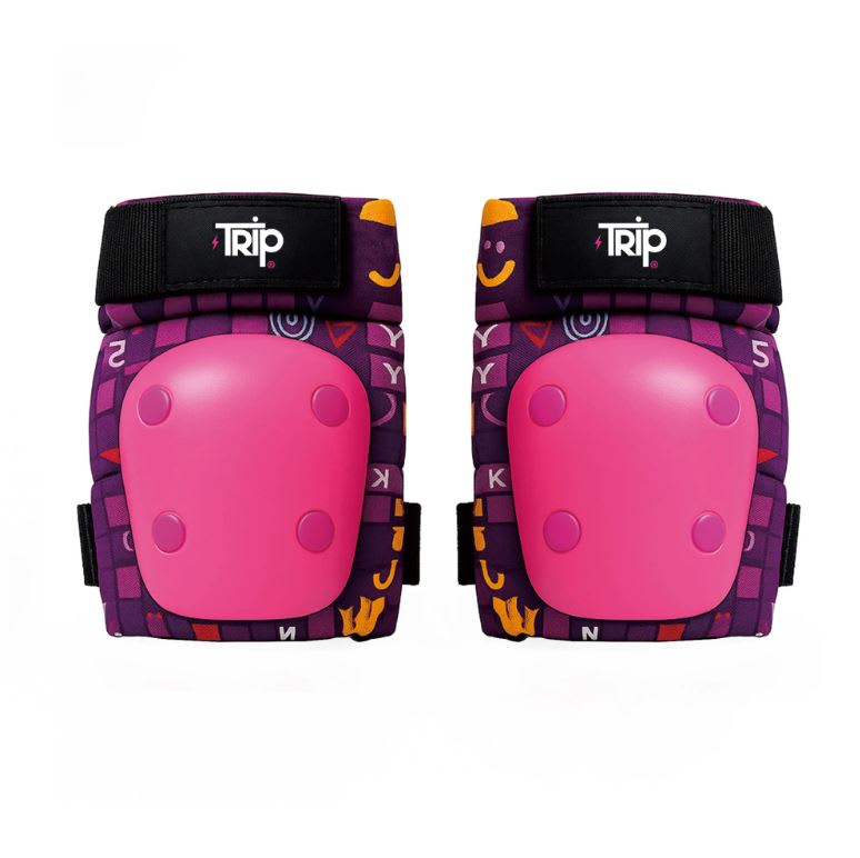 SET DE PROTECCIONES TRIP ROSADA TALLA M1