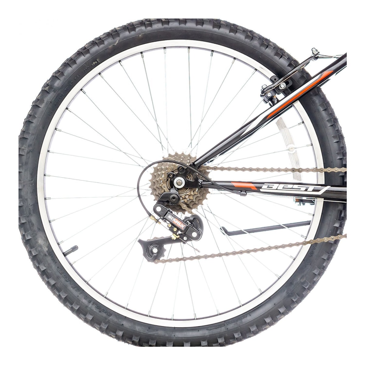 BICICLETA BEST LARUS MTB ARO 24 ACERO 18V4