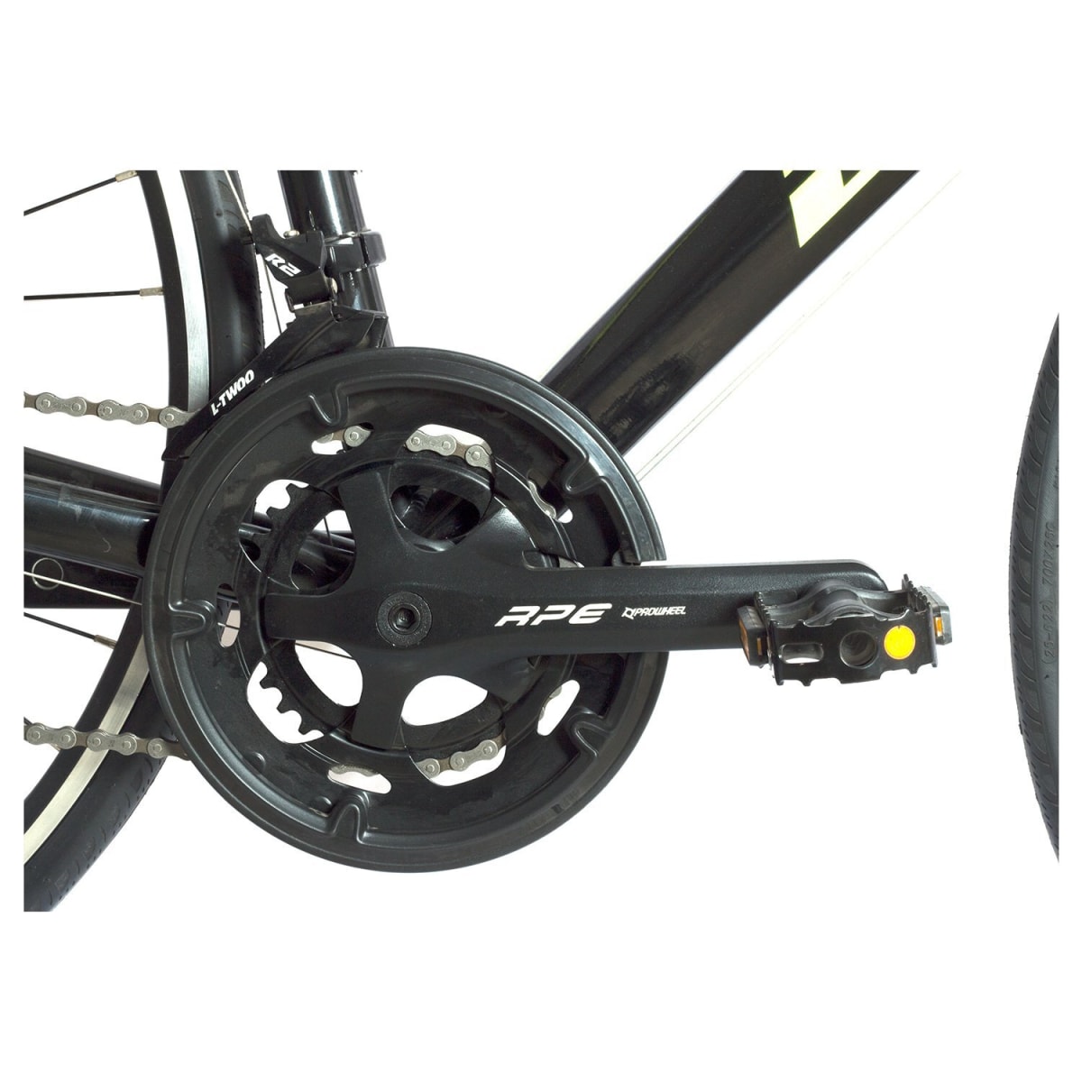 BICICLETA BEST ZORZAL RUTA ALUMINIO 14V NEGRO/AM3