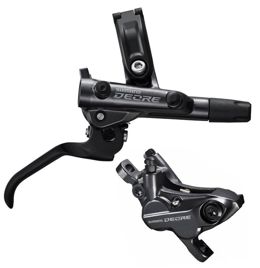 FRENO HIDRAULICO COMPLETO SHIMANO DEORE BL-M6100(R) - BR-M6120(R), /J-kit, W/O ADAPTER, RESIN PAD 171