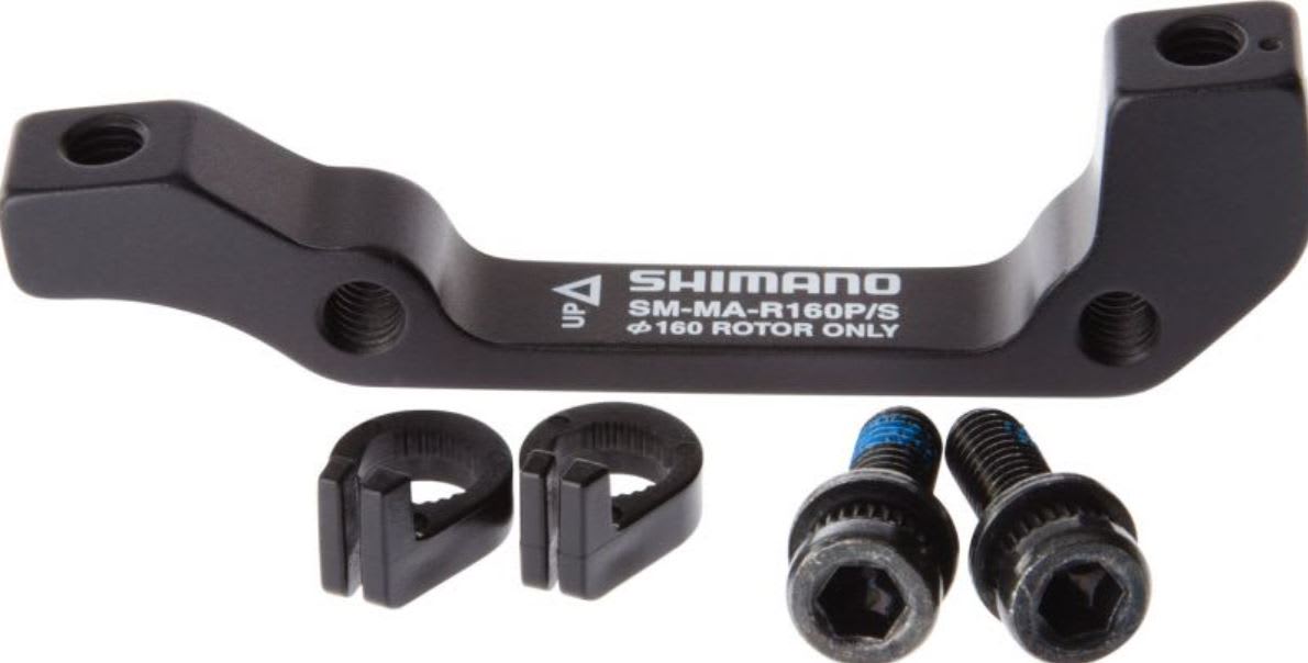 Adaptador para rotor trasero de 160mm Shimano SM-MA-R160P/S1