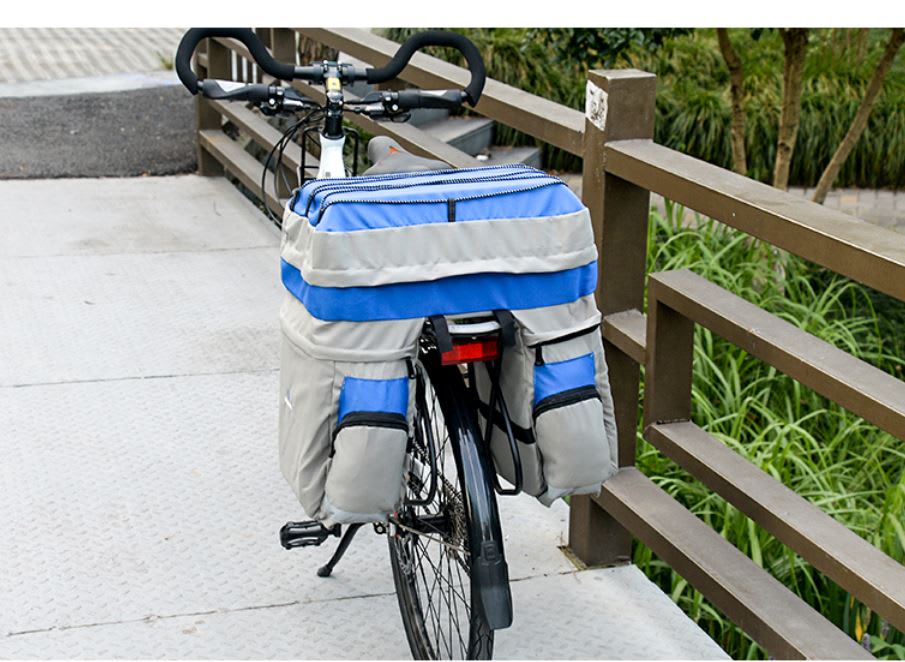 ALFORJA  SOSWHEEL GRIS/AZUL 14590-B2