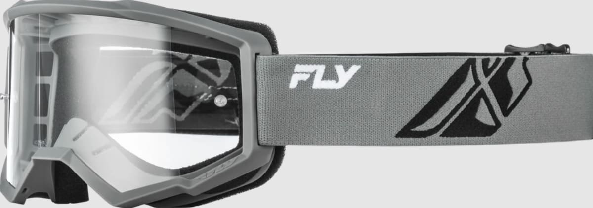 FOCUS GOGGLE GREY/BLACK W/ CLEAR LENS1