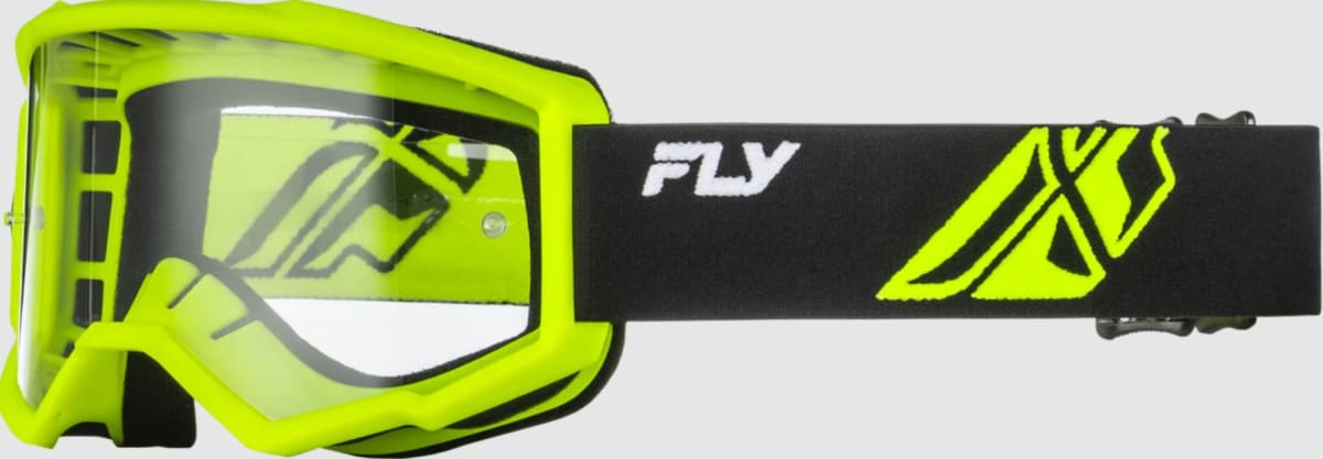 FOCUS GOGGLE BLACK/HI-VIS W/ CLEAR LENS1