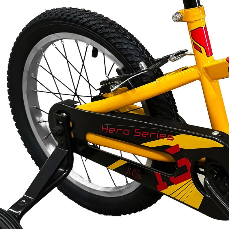 Bicicletas Mtb Boy Steel Hero 16 Krakken Amarillo4