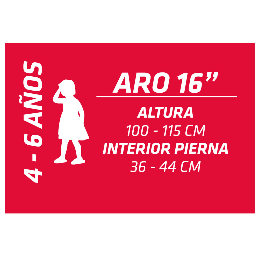 Bicicleta Chipmunk Niña  aro 16  Rosa3