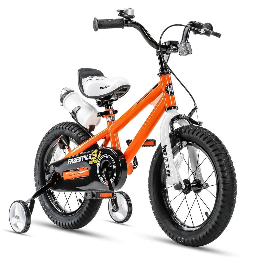 Bicicleta Royal Baby Fr Niño Aro 16 Naranja2