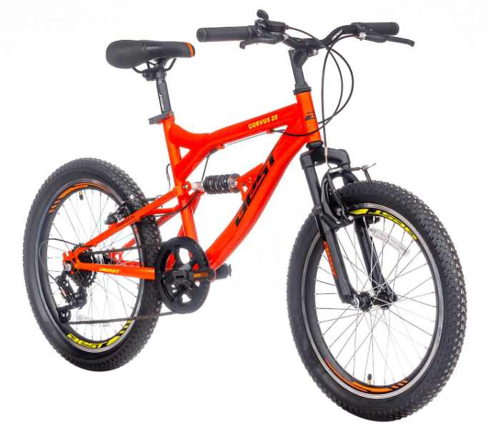 Bicicleta BEST CORVUS Aro 20 Double Susp2