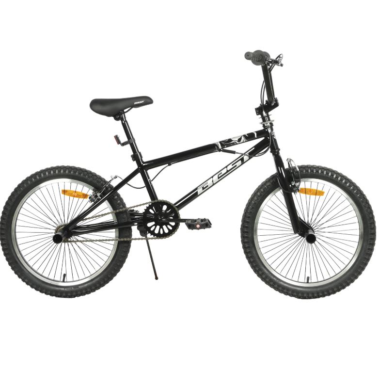 BICICLETA BEST DASH ARO 20 BMX NEGRO SOLID / ACERO / 1V/ VBRAKE / FR / VARON1