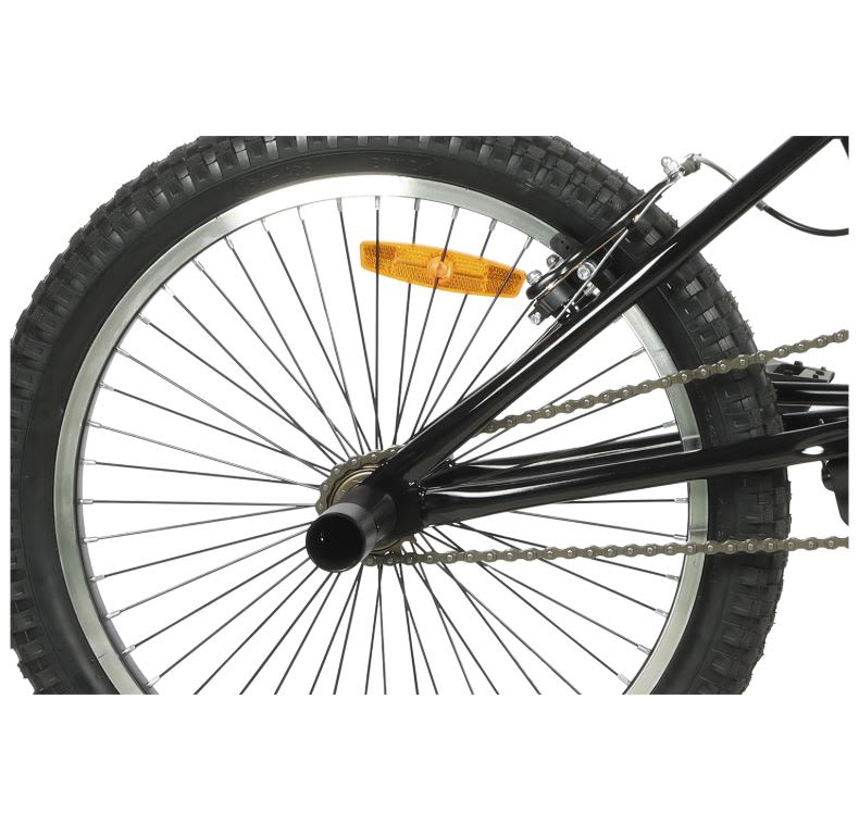 BICICLETA BEST DASH ARO 20 BMX NEGRO SOLID / ACERO / 1V/ VBRAKE / FR / VARON3