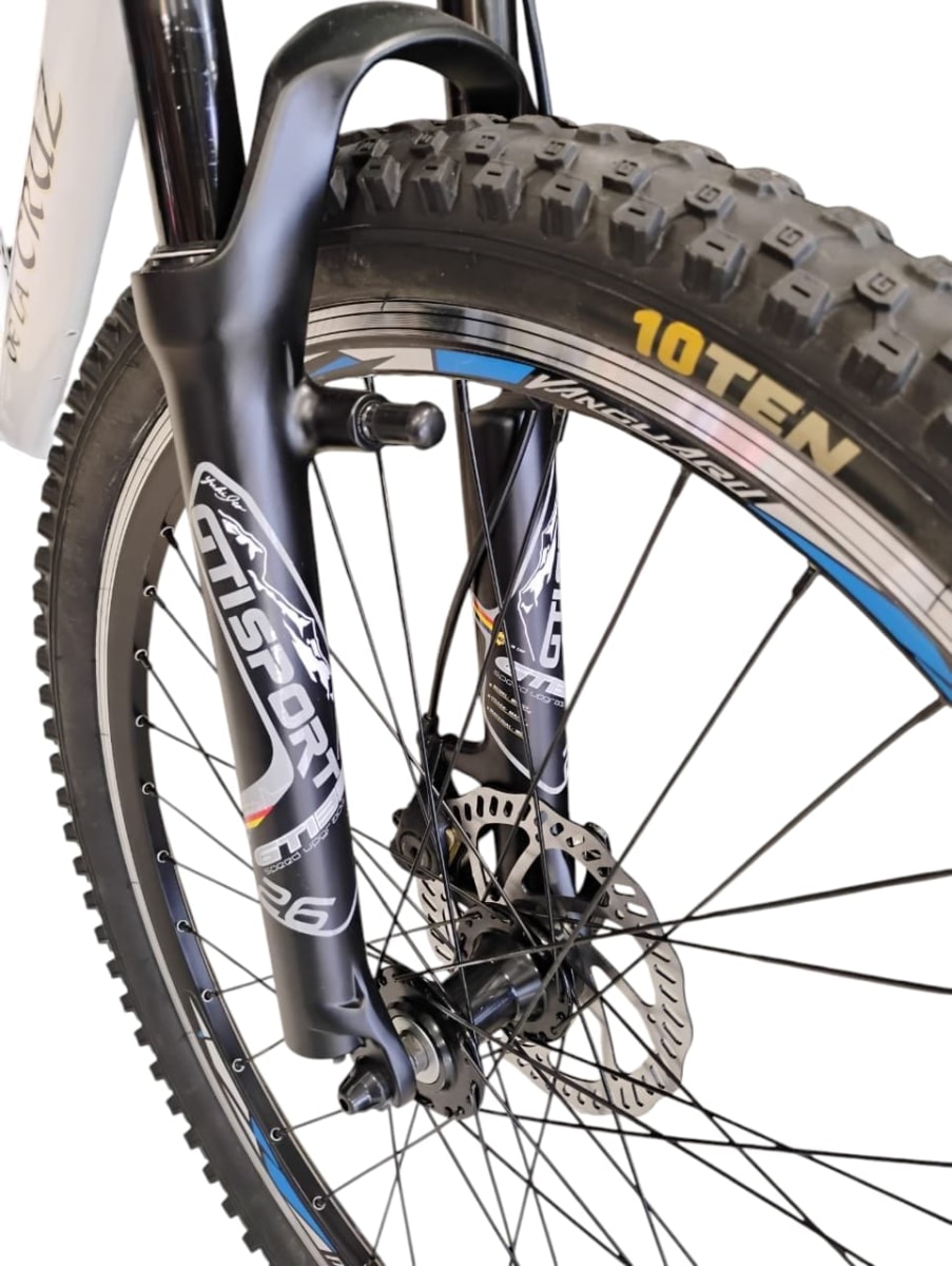 BICICLETA ARO 26, MTB, COLOR BLANCO2