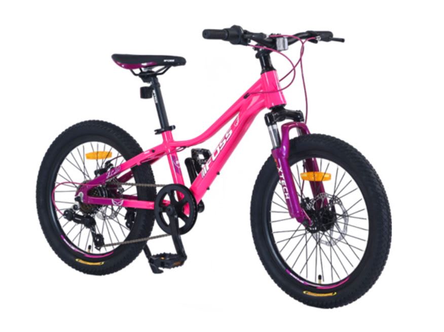 Bicicleta FOSS XC20, Niña, Aluminio, 7 Vel, Grip Shift, F. Disco Mecánico Transmisión SHIMANO.2