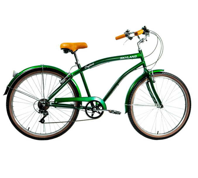 Bicicleta Skyland Cagliari Verde1