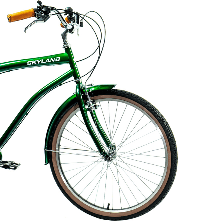 Bicicleta Skyland Cagliari Verde3