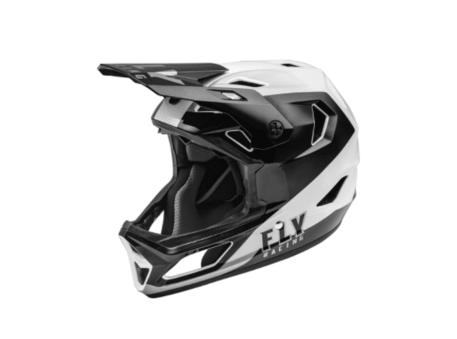 Casco FLY Rayce HELMET BLACK/WHITE1