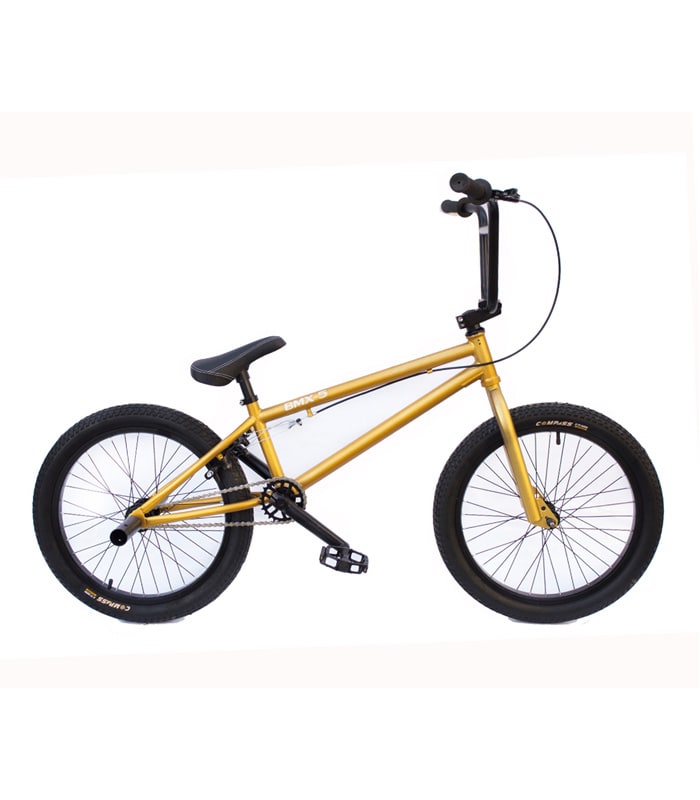 Bicicleta Skyland Bmx Aro 20 Dorada1