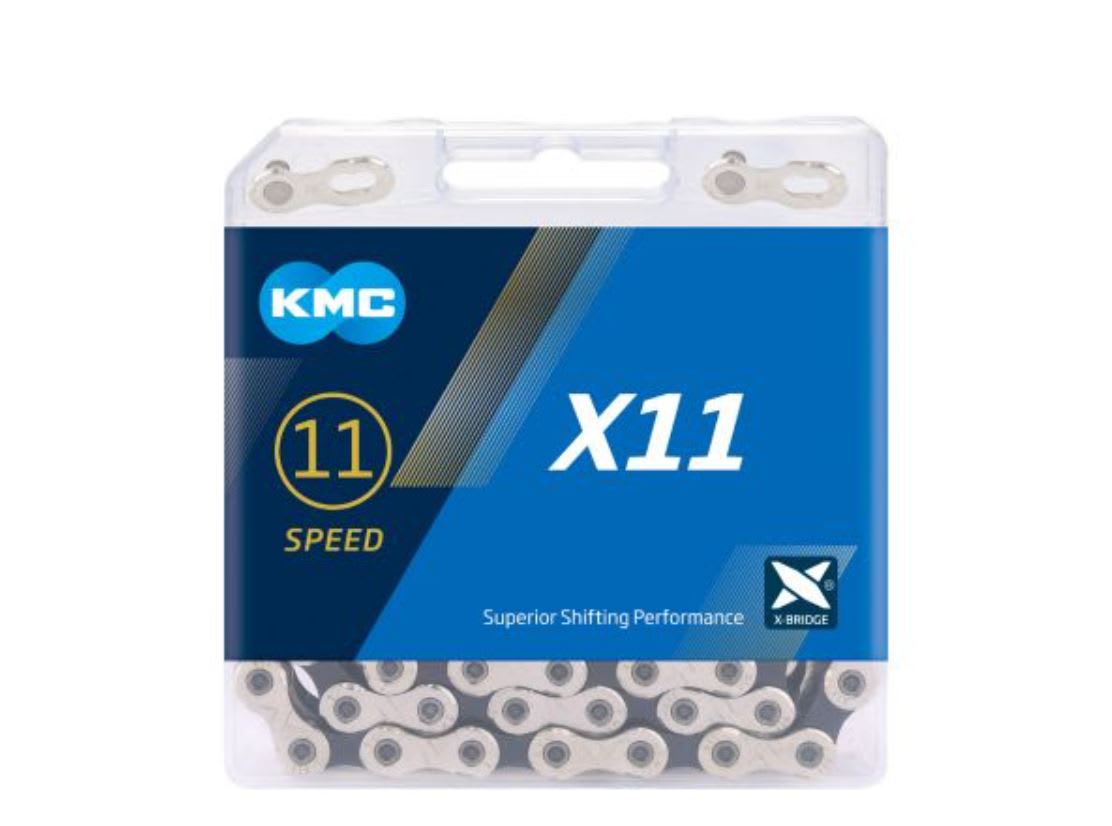 CADENA KMC X11 11 VELOCIDADES MTB-RUTA 118L1