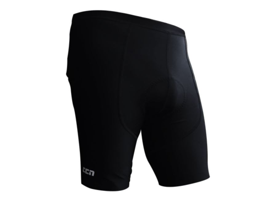 Calza Lycra CCN HOMBRE, Black, Banda de Silicona, Acolchado, Talla M1
