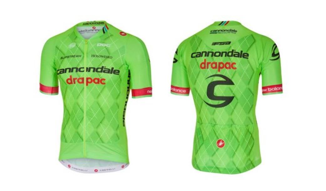 JERSEY cannondale green/red/black TALLA M1