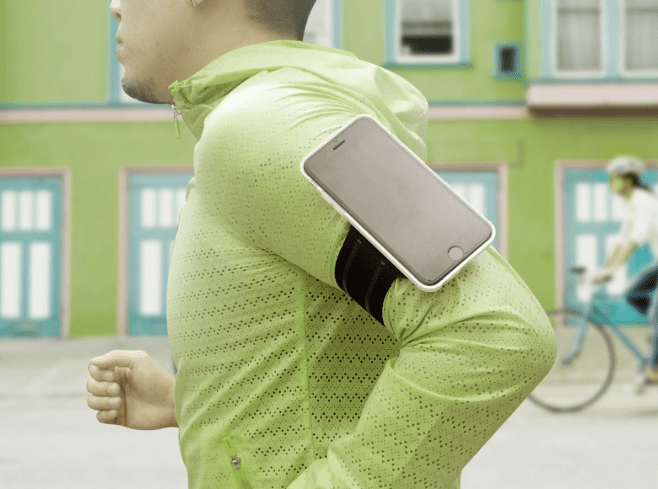 Soporte Topeak Banda Abrazadera Brazo Porta Celular1