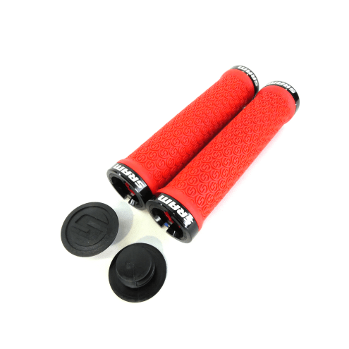 Puños SRAM DH Doble Lock On 139mm Rojo1
