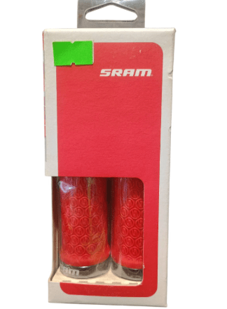 Puños SRAM DH Doble Lock On 139mm Rojo5