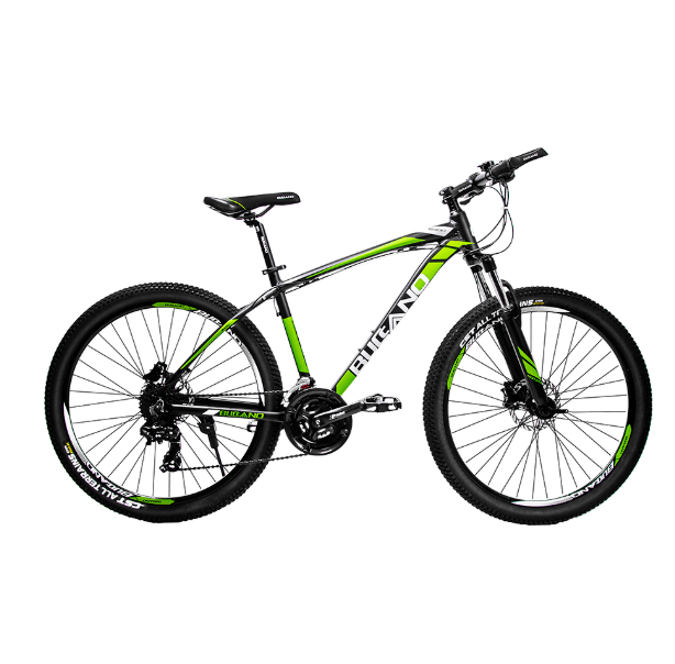 Bicicleta Buccano MTB S400 aro 26 aluminio verde1