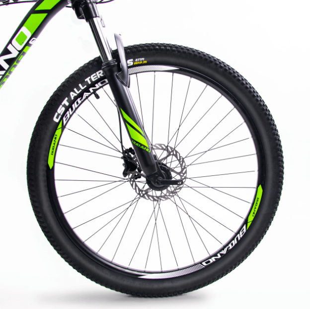 Bicicleta Buccano MTB S400 aro 26 aluminio verde3