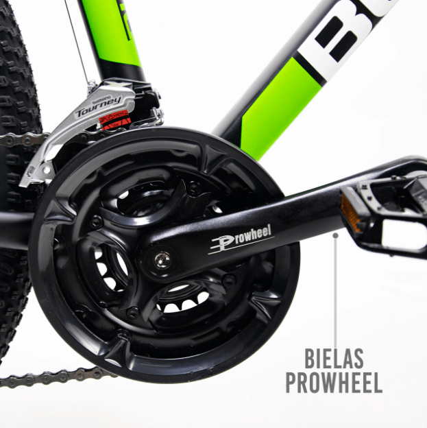 Bicicleta Buccano MTB S400 aro 26 aluminio verde4